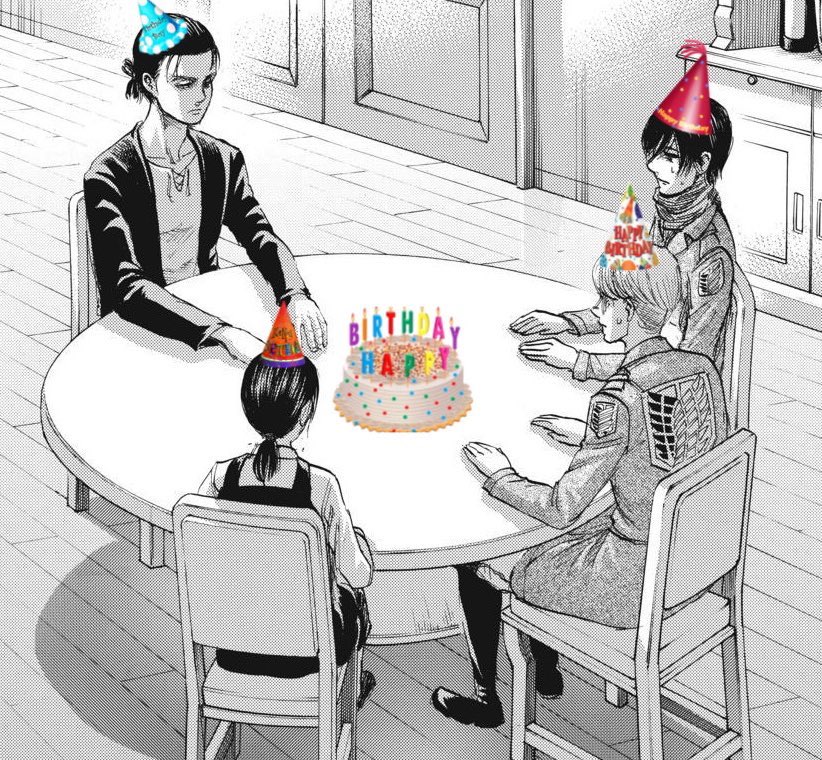 It's time for your birthday licks Armin.
