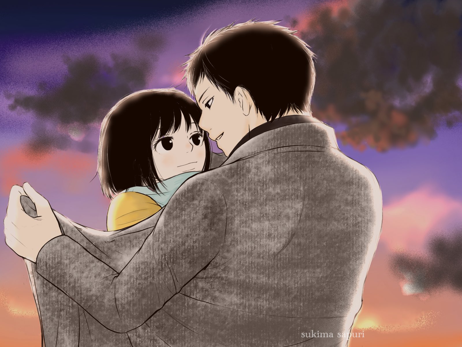 カップルイラスト Twitter Search Twitter