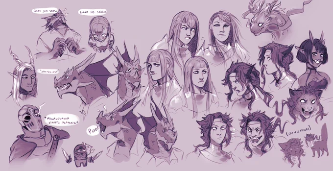 Sorry yeah sketches I forgot 

I do those 