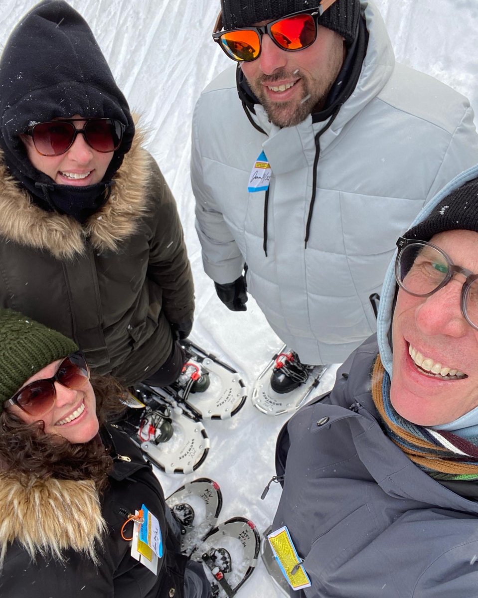 SherriShep's tweet photo. Weekends like this are not long enough! #skatingtrail #snowshoeingadventures #friendswhoarefamily https://t.co/FPeCyjfLyL