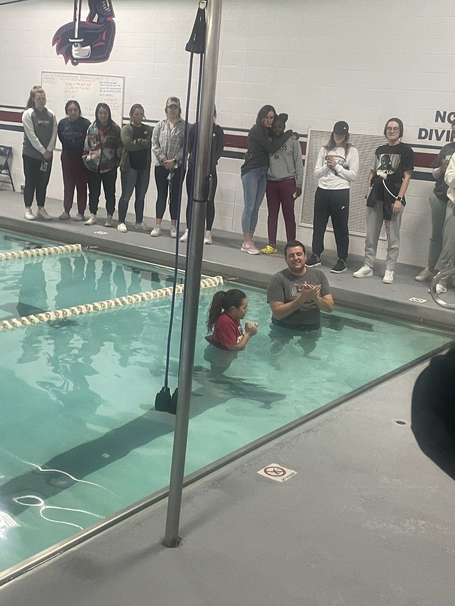 This… this is what it’s all about. All-KCAC player. 78-10 during her time at S.C. so far. Tonight she got baptized in front of her friends &amp; family. <a href="/Emmiley11/">Emmiley Hendrixson</a> we are SO proud of you for who you are &amp; who you represent. Congrats! #RunAsOne #MorethanBball  #Living4Christ