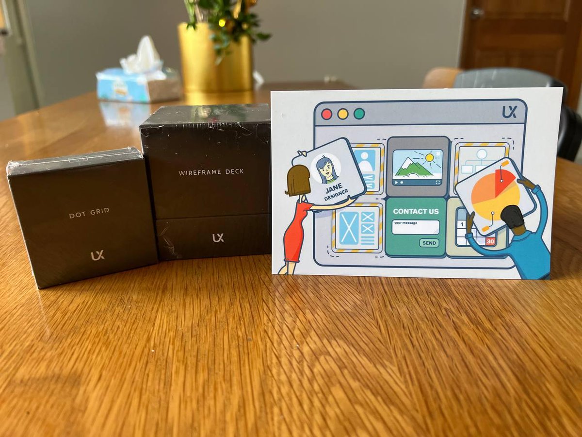 Whenever I support a project in <a href="/Kickstarter/">Kickstarter</a>, I will often drop a tweet to when the project is delivered. Here is the project which I have backed UX Kits by <a href="/emdbrooklyn/">Eric Miller Design</a> thank you for this timely delivery as I embark to work on a new product  kickstarter.com/projects/uxkit…