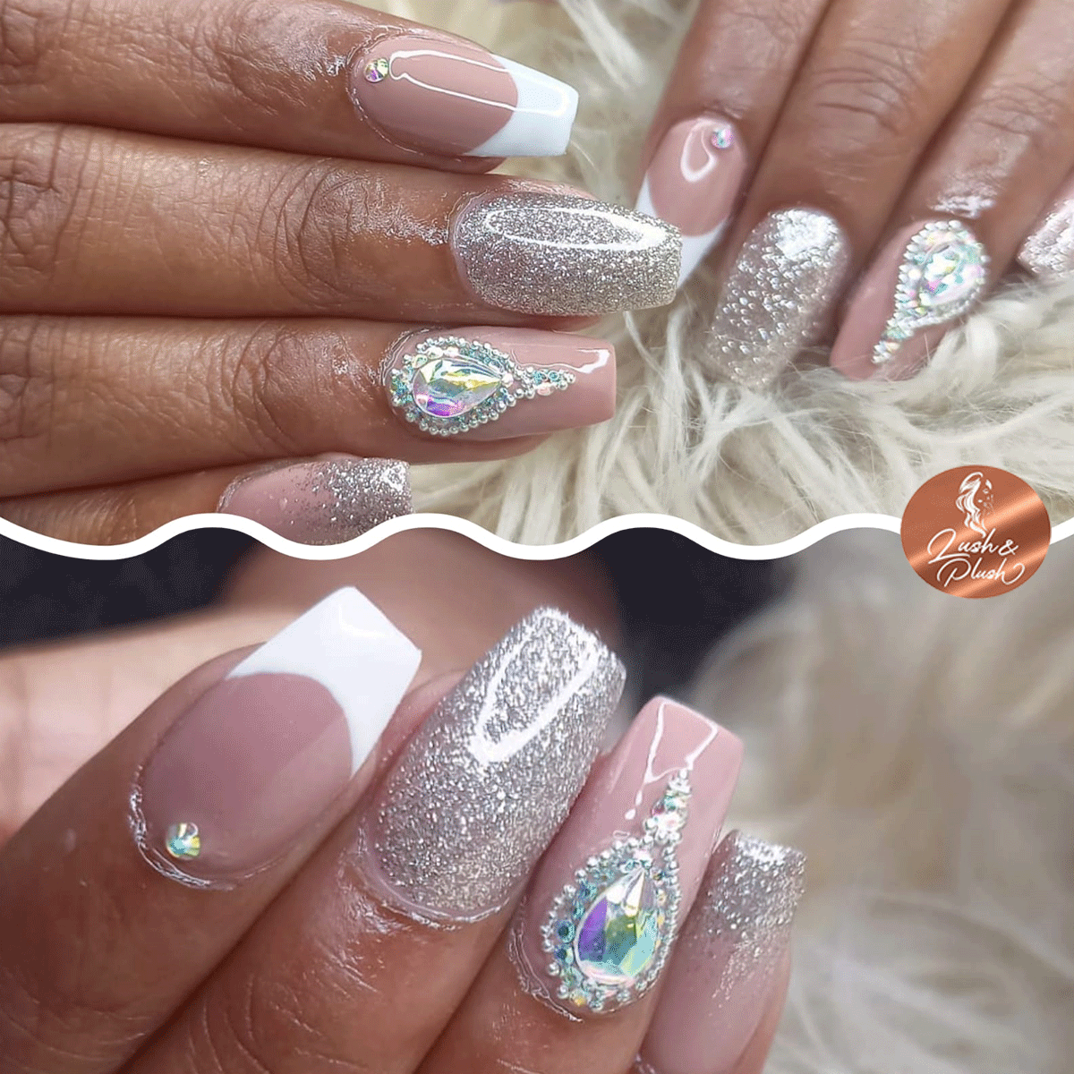 StudioLush's tweet photo. Add a dash of enchanted and ecstatic nail art to your nail world! Get it only at the best destination of creativity - Lush &amp; Plush
Dm to book your appointment.
✅Book your consultation online
✅Call or WhatsApp: 07614003700,9981906010
#nailsdesign #nailsart
#nailsoftheday https://t.co/KMbwXZW8te