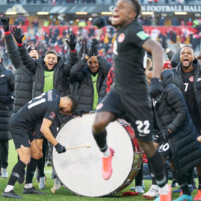 FIFAWorldCup's tweet photo. 🇨🇦 Canada lead the way in @Concacaf.

#WCQ | #WorldCup