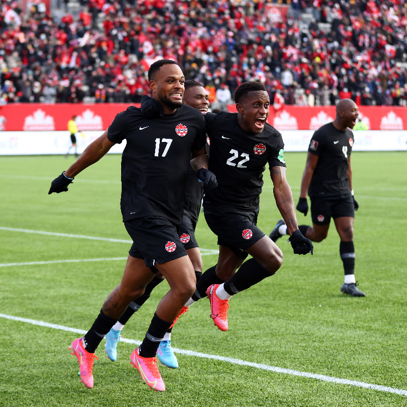 FIFAWorldCup's tweet photo. 🇨🇦 Canada lead the way in @Concacaf.

#WCQ | #WorldCup