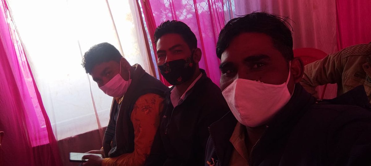 शपथ ग्रहण समारोह मे जुगल ji hariom ji  hariramji