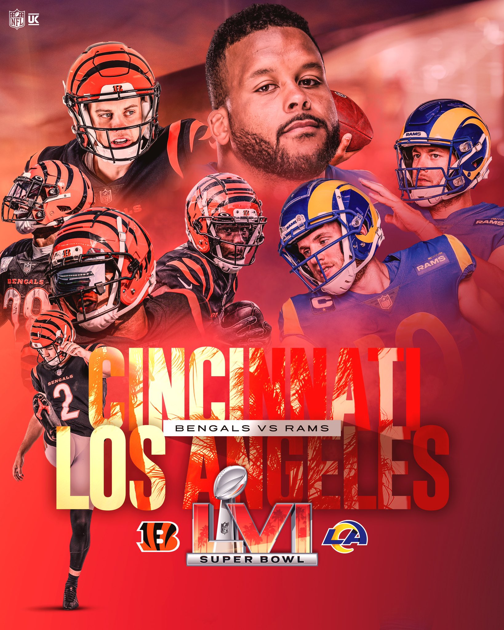 rams and bengals super bowl live