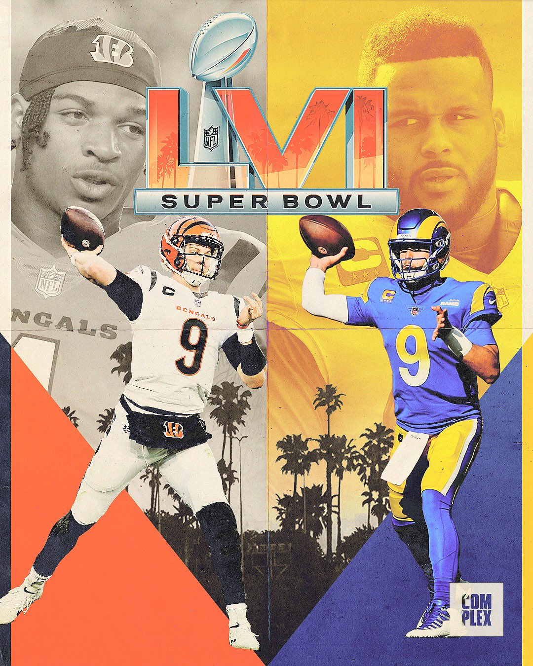 Complex Sports on X: 'RAMS VS. BENGALS IN LA! The Super Bowl is