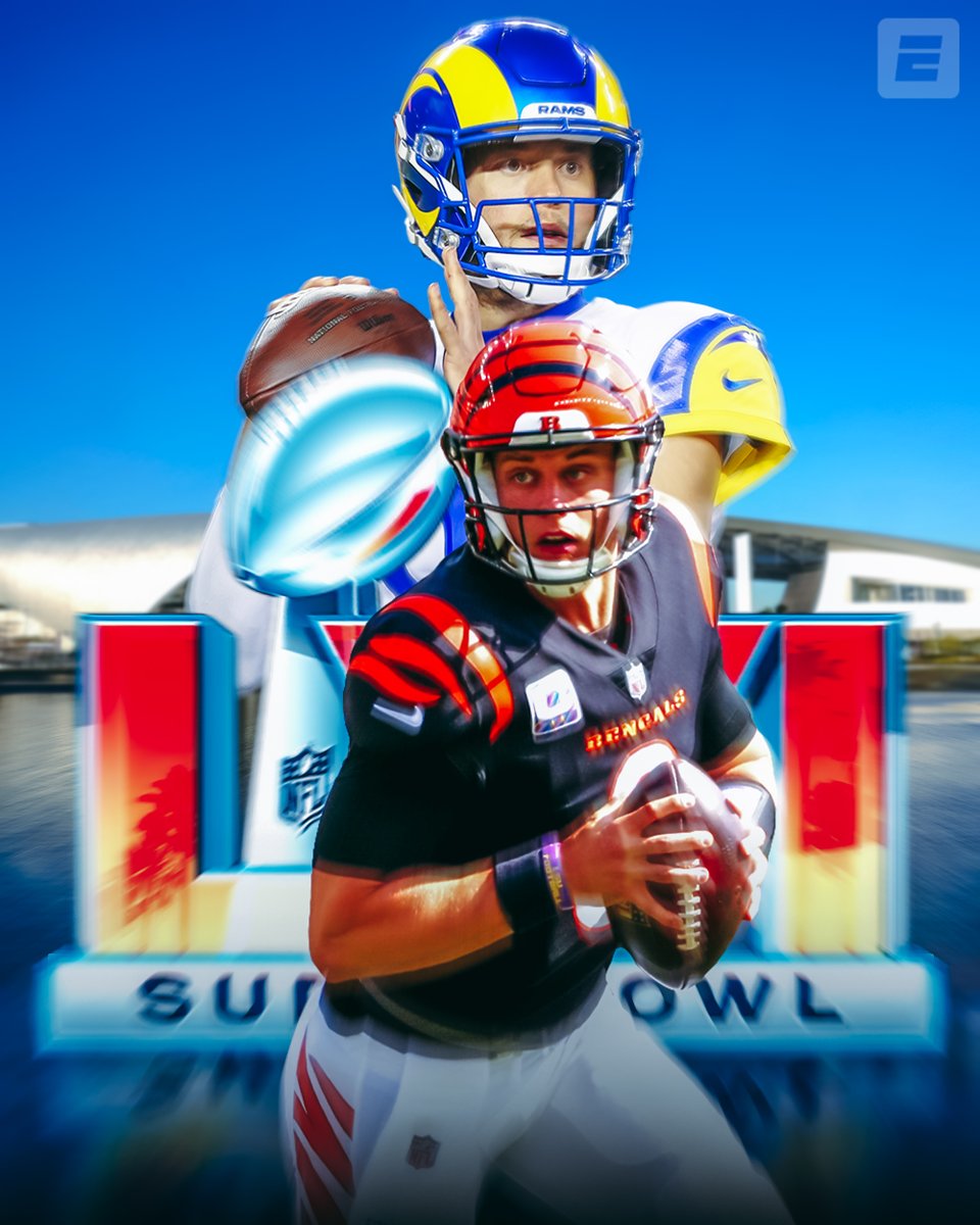 SUPER BOWL LVI IS SET‼️ 

Bengals ✘ Rams
