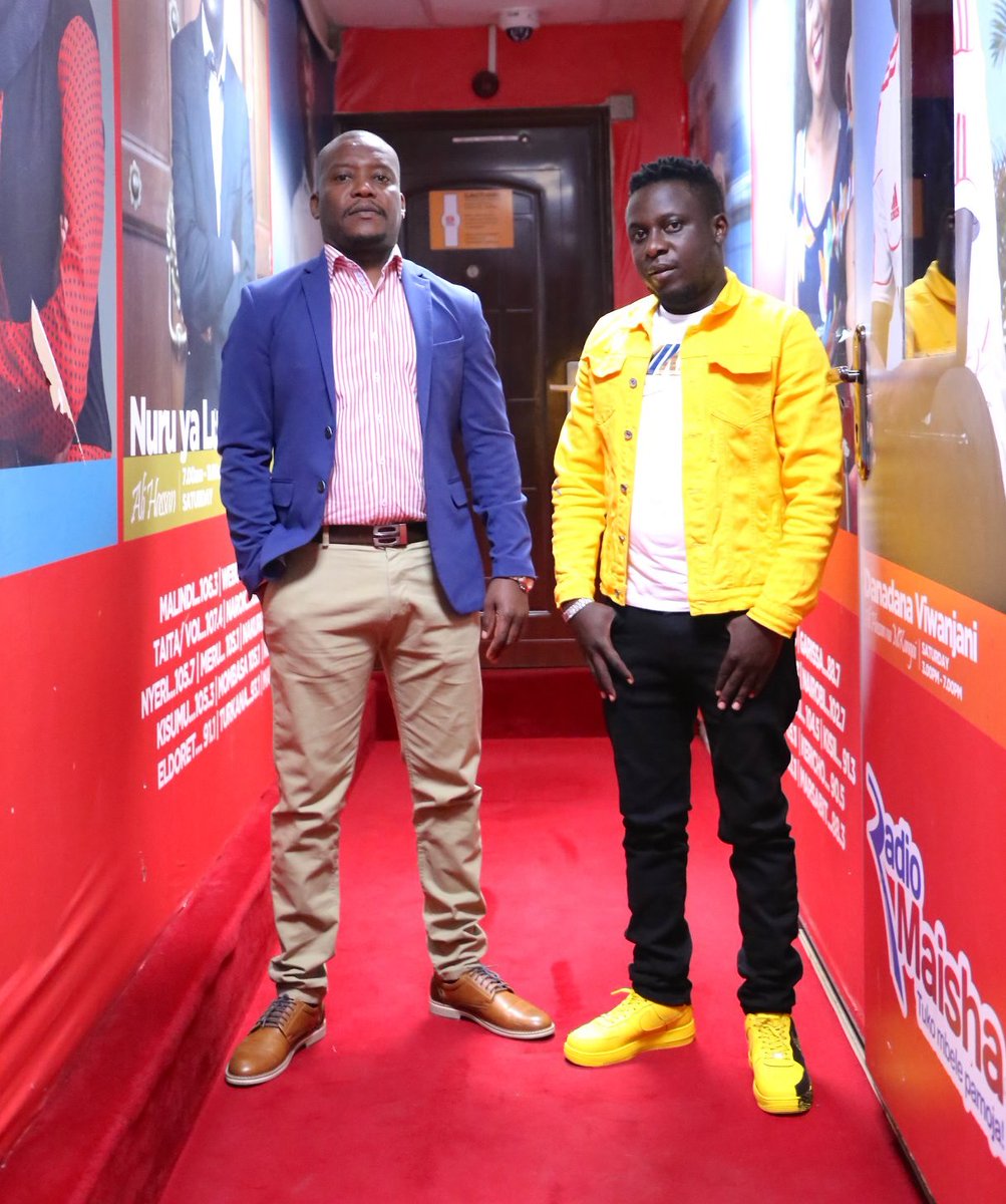 radiomaisha's tweet photo. Maisha Asubuhi na @emmanuelmwashu1 na @shugaboyke1. 6am - 10am. #MwashumbeNaShugaboy
#RadioZaidiYaRadio https://t.co/xn56bsnxLR