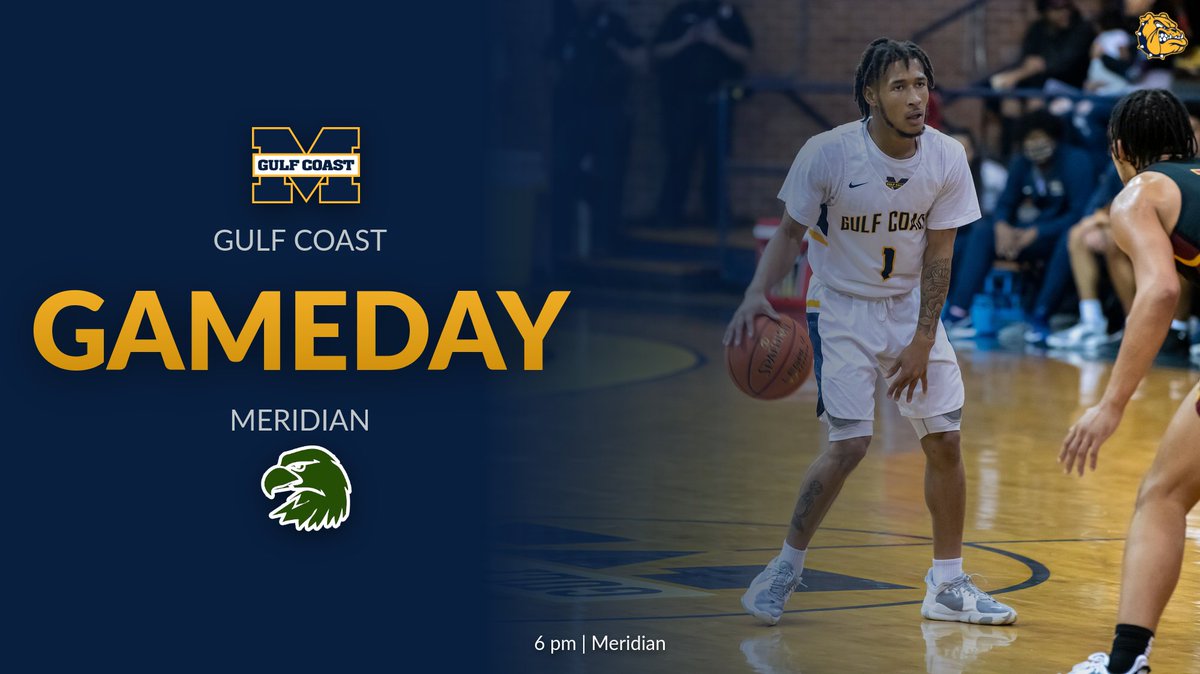 MGCCCBulldogs's tweet photo. HOOPS | It's @MGCCCBulldogs Gameday!

🆚 : Meridian
📍 : Meridian
🕛 : 6 pm
📰 : https://t.co/Zh9pStkUh2
📺 : https://t.co/3bgw8ophZa https://t.co/NhxJ9gpOAZ