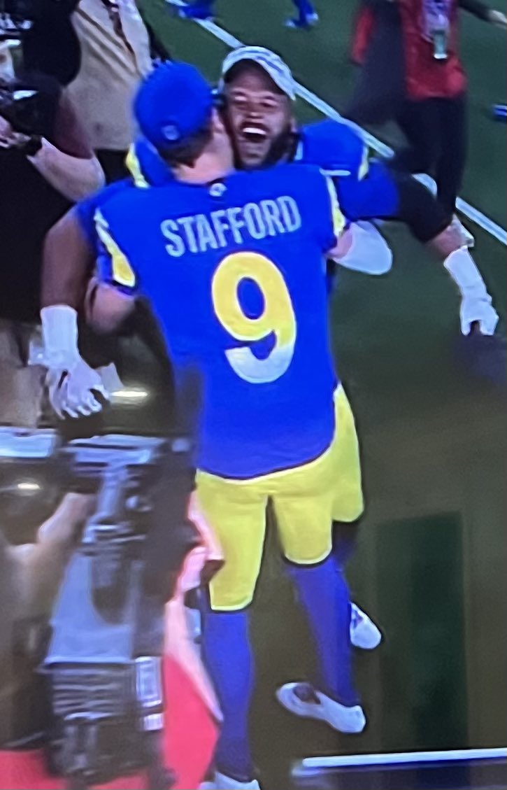 jdanielssports's tweet photo. Congratulation LA Rams!  #SFvsLAR #RamsHouse #mcvay #Stafford #JimmyG #donald #Matt Stafford #Matthew Stafford #tartt https://t.co/YgLYPiBg88