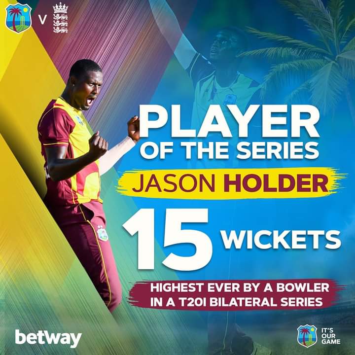 paksportsworld's tweet image. @_FaridKhan 
Jason Holder on his homesoil at Kensington Oval was outstanding! How good was he today Maroon fans? 
#WIvENG #WIVibes