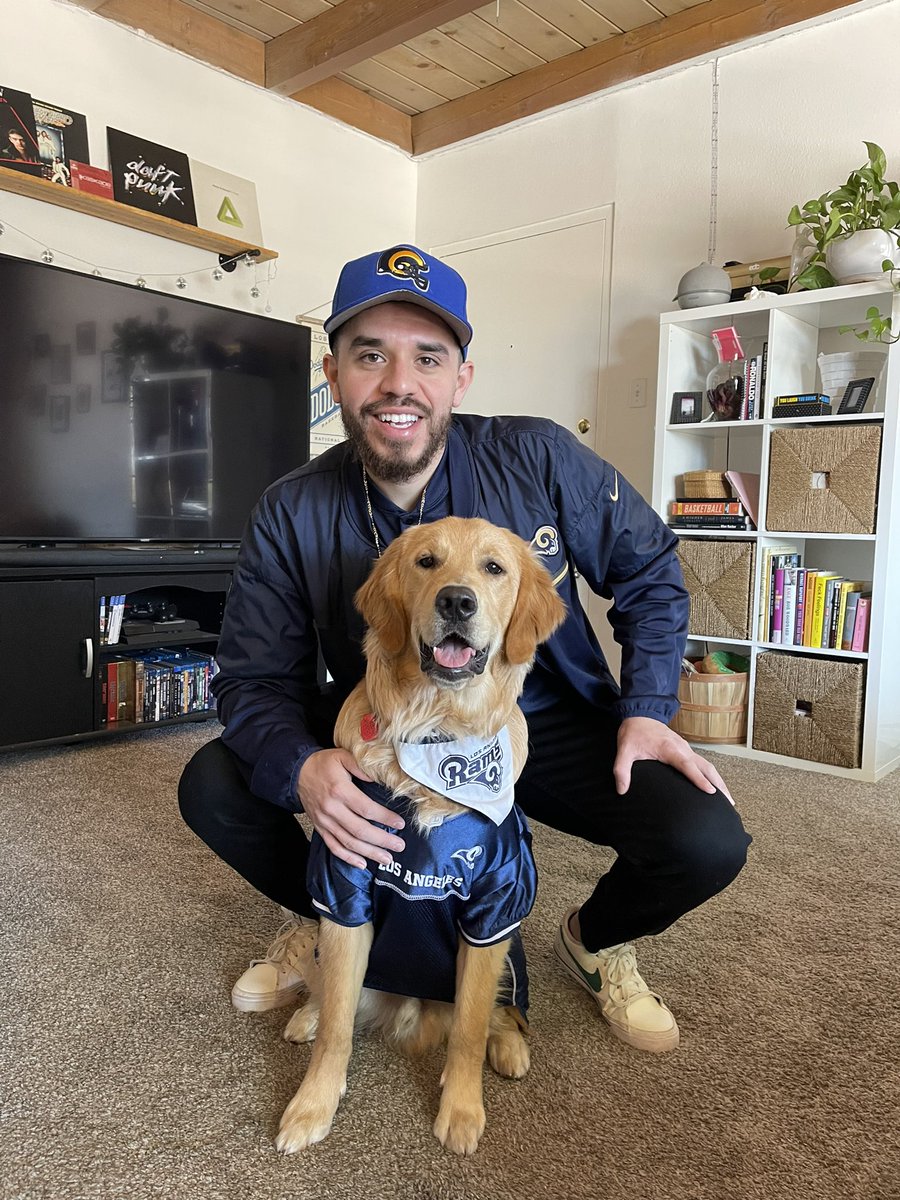 cg_4hunnid's tweet photo. WE’RE GOING TO THE SUPER BOWL!! @RamsNFL #RamsHouse #NFCChampionship #SuperBowl  @WattsRams https://t.co/8j3R6khUrm