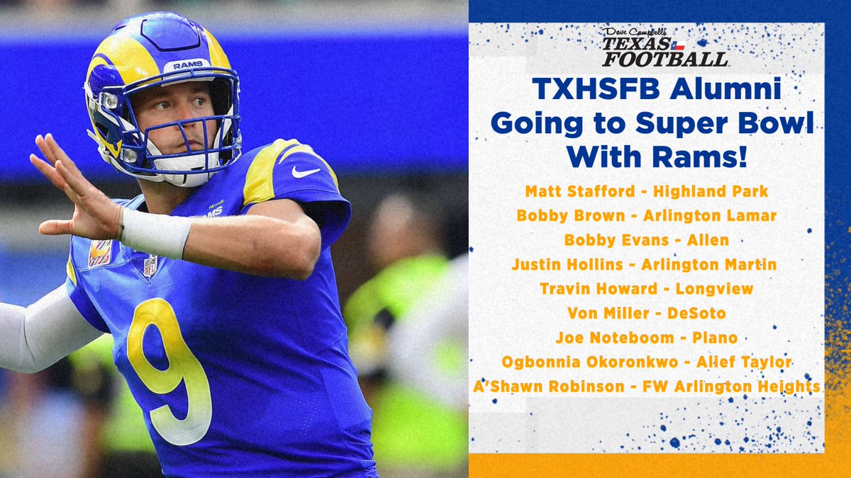 So. Many. Rams.

<a href="/RamsNFL/">Los Angeles Rams</a> | #dctf #txhsfb #RamsHouse