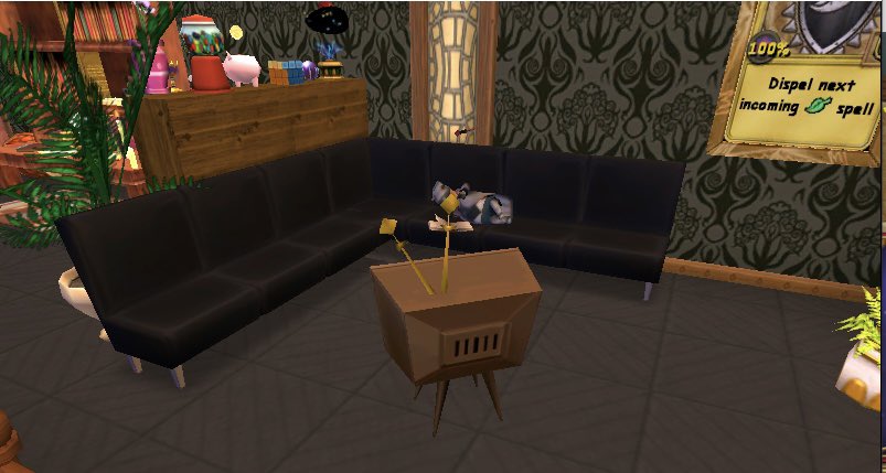 who ordered a L-shaped couch 🤩 #wizard101housing <a href="/Wizard101/">Wizard101</a>