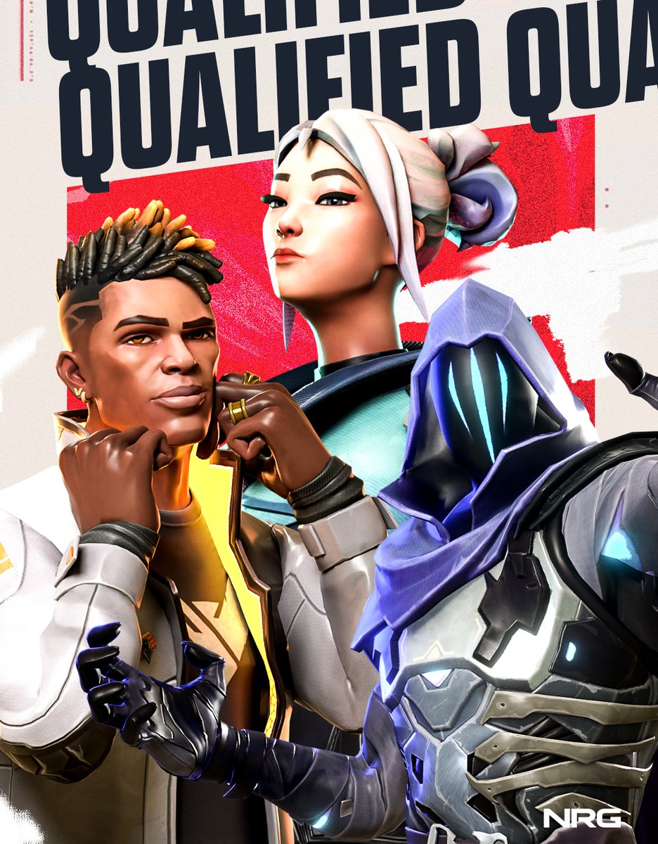 NRGgg's tweet image. Qualified for #VCT Closed Qualifier ✅ #NRGFam 🔛🔝