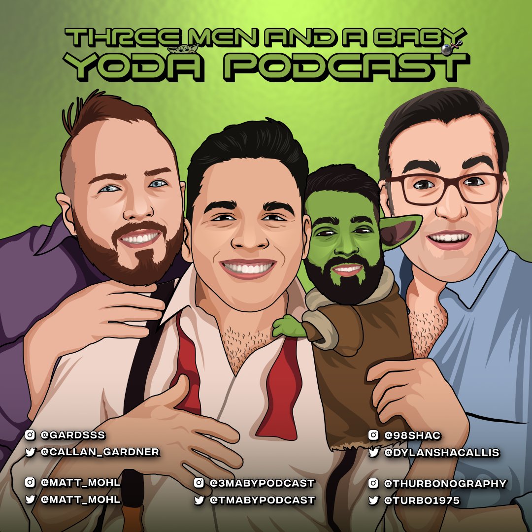 Three Men and a Baby Yoda Podcast tweet media