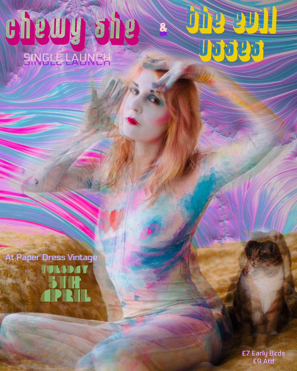We are BUZZED to tell you that we'll be opening for Chewy She for their single launch on April 5th at Paper Dress Vintage in Hackney

Tix👇
link.dice.fm/q1L23ZMu6mb 

📸Pic by @estergradisar       

#yahoo #livemusiclondon #livemusichackney #gigs