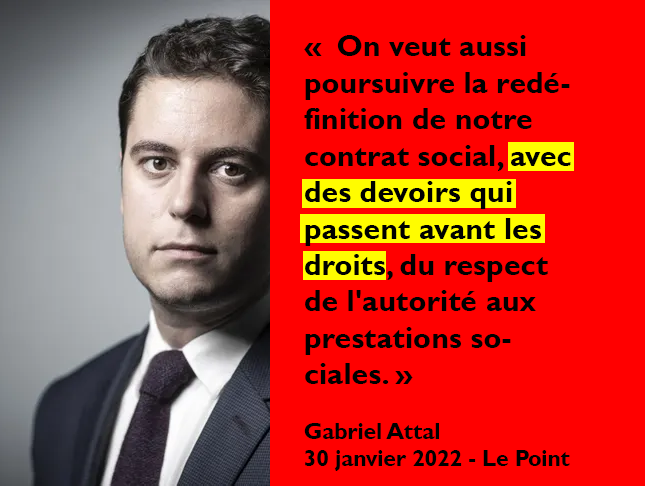 Le macronisme, c'est le crédit social.

#AvecVous mais #SansVous si vous ne vous pliez pas à leurs injonctions.