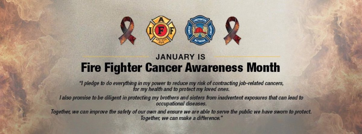 Firefighters are 30% more likely to be diagnosed used with cancer.