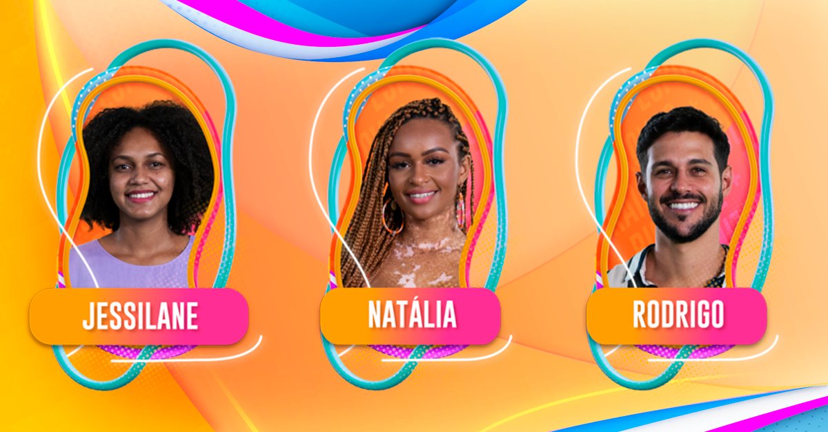 bbb's tweet photo. PAREDÃO FORMADO! 💥
Vote para eliminar. Jessilane, Natália ou Rodrigo?
VOTE: https://t.co/jNn7DmM7VF
#RedeBBB #BBB22 https://t.co/SLprR5SCBH