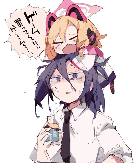 #今月描いた絵を晒そう
ブルアカ❷ 