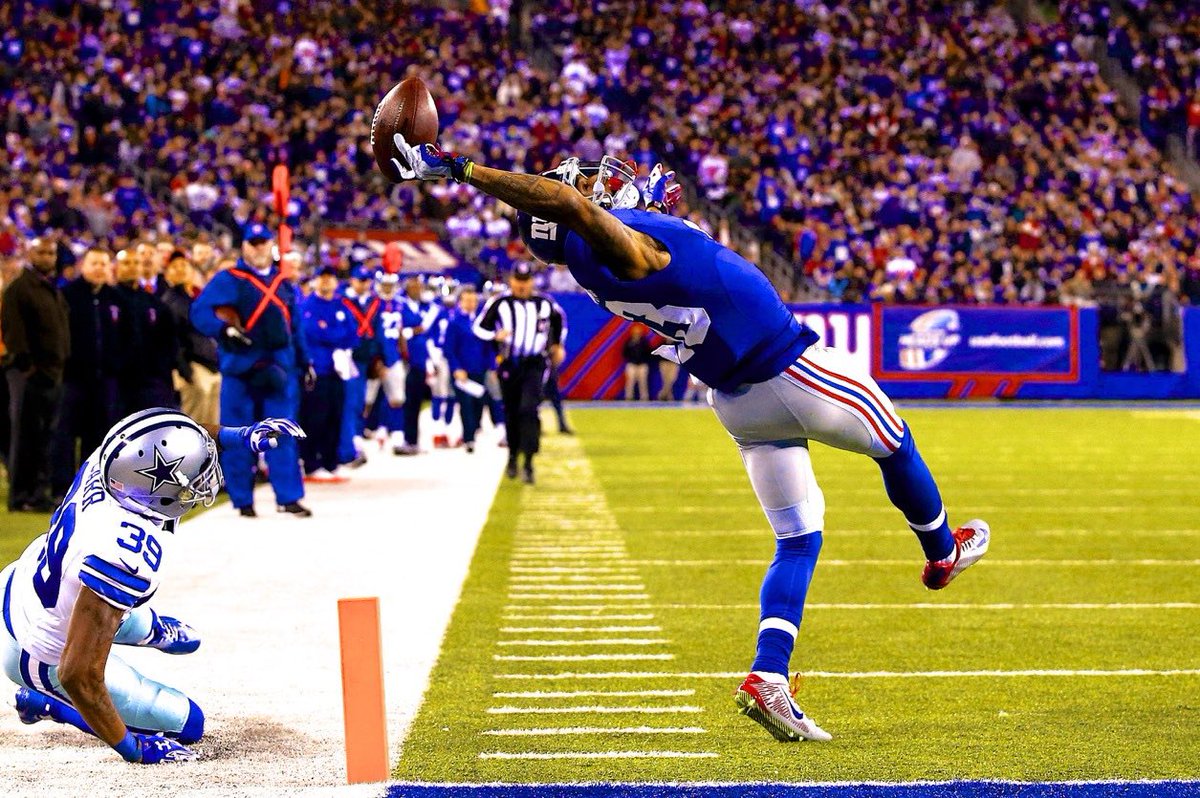 NYG_Nation10's tweet photo. Super Bowl bound 💙 @obj https://t.co/csTbhufm7C