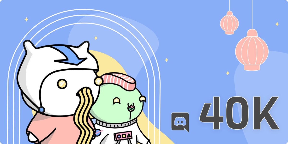 🎊WE JUST HIT 40K !!!🎊

Our Discord will be going private very soon ... and all WL Giveaways will be happening INSIDE ONLY ‼️

Like, RT, &amp; Tag your friends to let them know ❤️