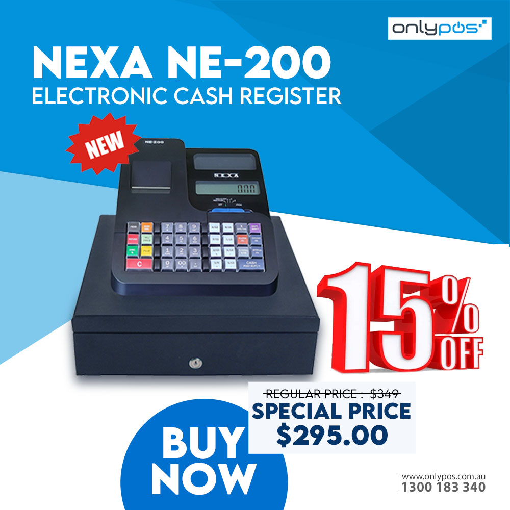 onlyposaus's tweet photo. 👉New Arrival!!!!!

👉15% Off On Nexa NE-200 Cash Register with Small Drawer.

👉Order Now:-https://t.co/WEFrZl0vLc
.
.
.
.
.
.
#nexacashregister #nexacashdrawer #cashregister #ne200 #onlypos #posaustralia #pointofsale #possystem #pos https://t.co/MgPMWwTtQN