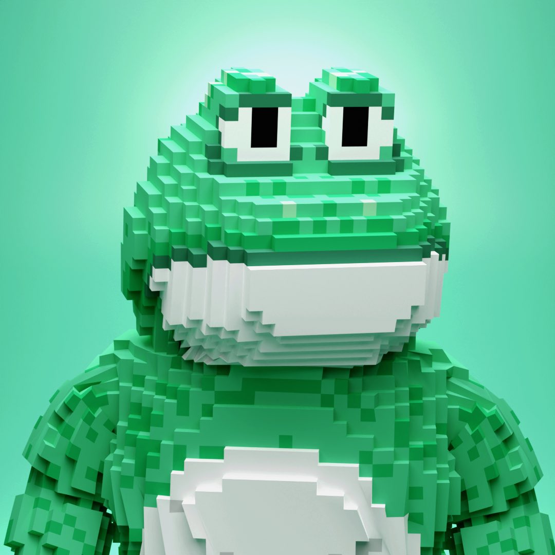 So excited to be a part of <a href="/SwampverseNFT/">Swampverse</a> team as their new voxel artist