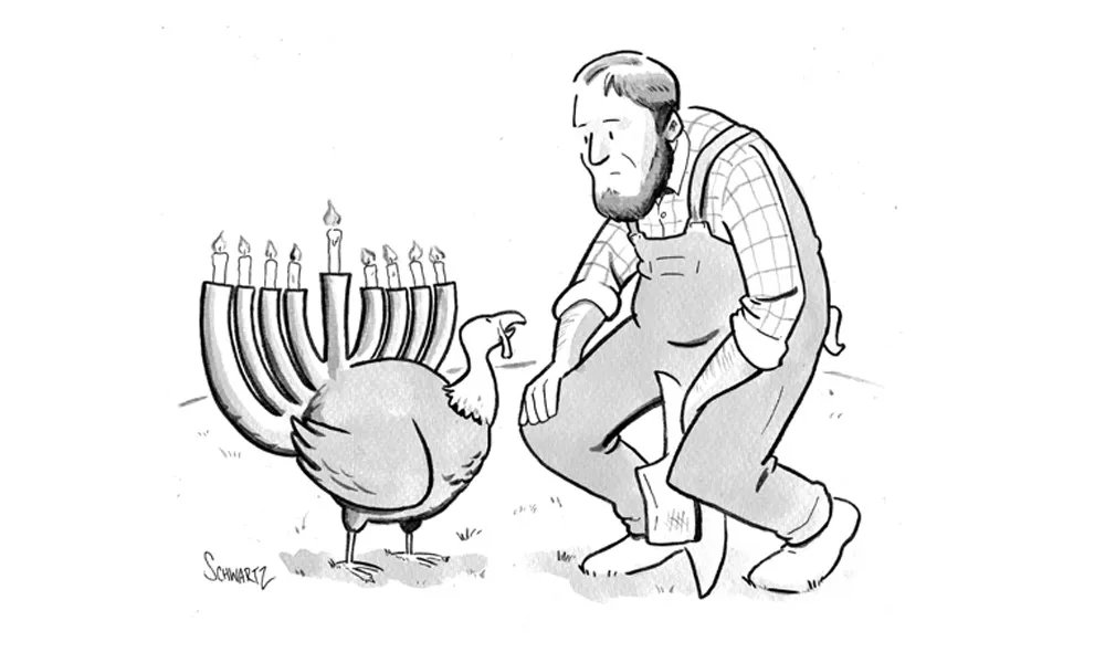 doc_nad's tweet photo. The Finalists!
My Entries in the Moment Cartoon Caption Contest for November/December 2021 https://t.co/Y79HNLSy0w #BenjaminSchwartz #Chanukah #Turkey #MomentMag #Cartoon #CaptionContest https://t.co/9upd9y5gZG