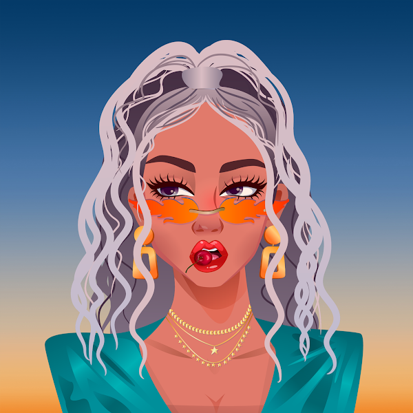 GittyCherry's tweet photo. just bought this #NFT @Crypto__Chicks for 3 ETH today...very good investment if it becomes the next @BoredApeYC https://t.co/fWInN0pJmZ