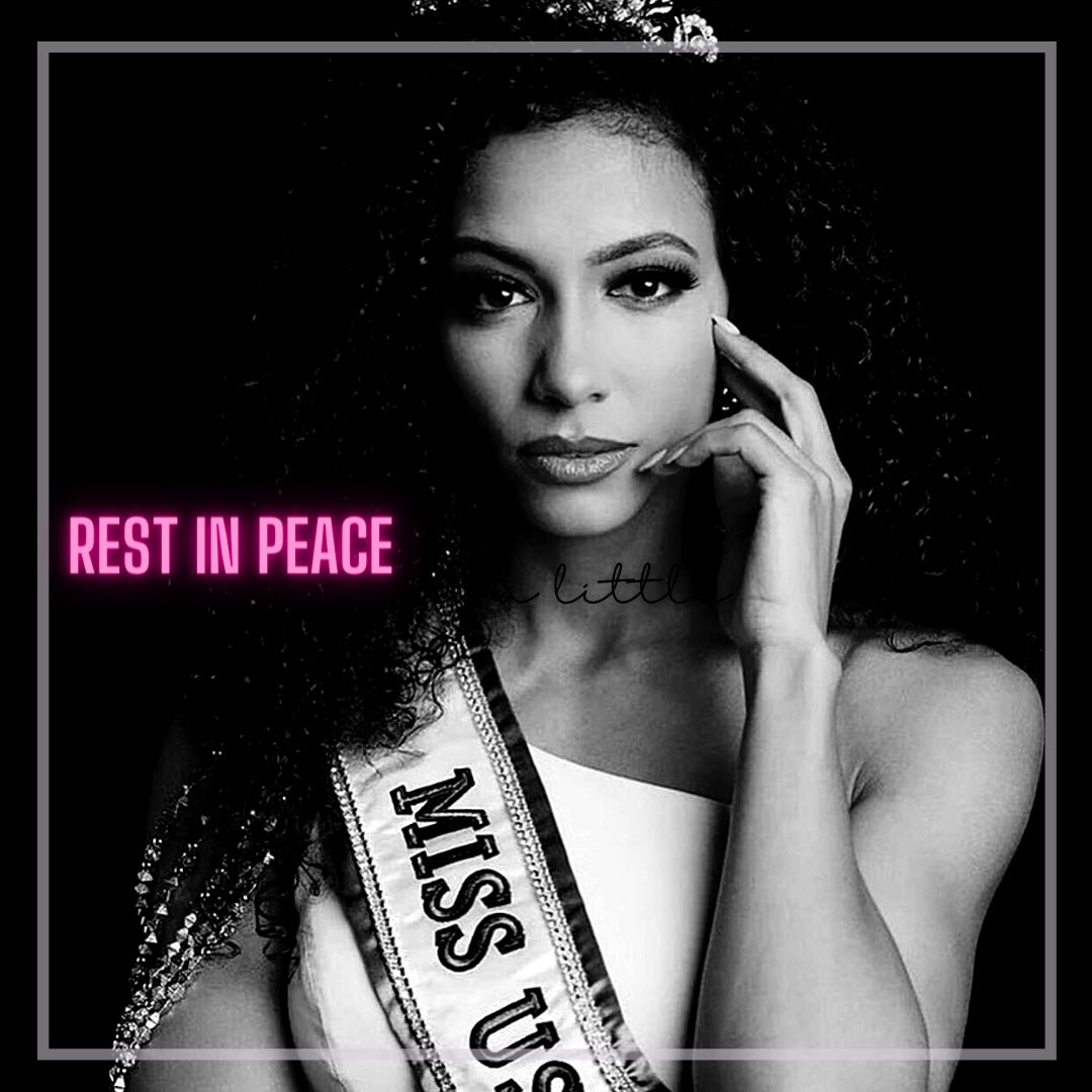 It is with great sadness that we learnt about the loss of Chelsie Kryst - an exceptional and inspirational person 
Our thoughts and prayers are with her family and friends as we all mourn her loss
May she rest in eternal peace