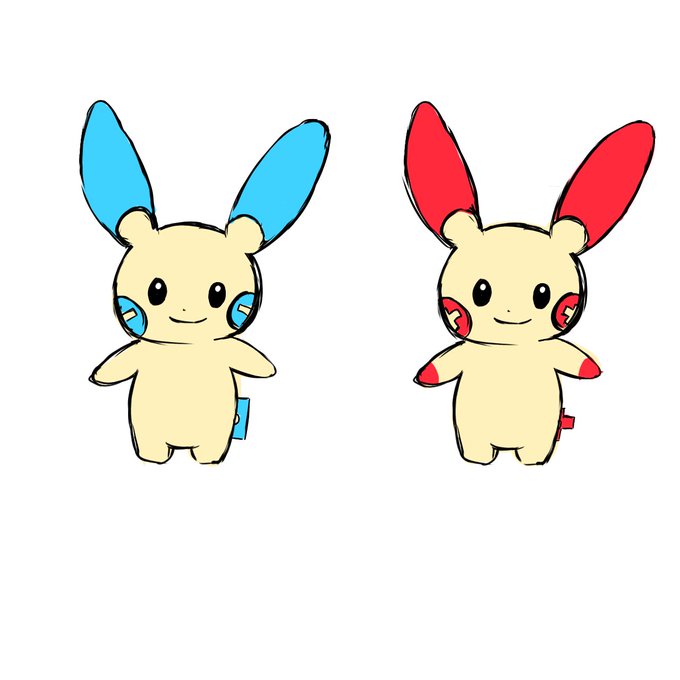 プラスルマイナンのtwitterイラスト検索結果