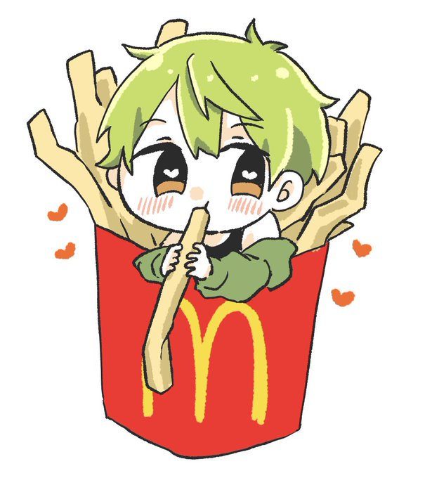 マックポテトのtwitterイラスト検索結果