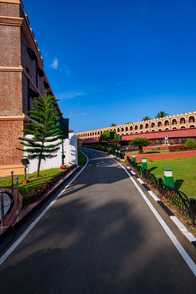 A view of the National Memorial #CellularJail at Port Blair clicked by Mr. Shivendra #AndamanHolidays #AndamanDMC #AndamanFamilyHolidays #AndamanHistory