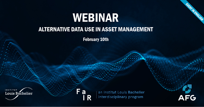 LouisBachelier's tweet photo. #MondayMotivation #FaIR1002 👈
Three days until the webinar “Alternative Data Use in Asset Management” with intervention of many experts in data, finance and asset management.
Join us this Thursday ➡: https://t.co/v68uEGy6YO https://t.co/Ndm6vXyZy2