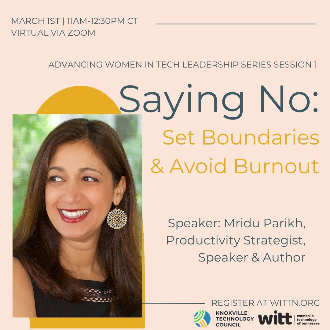 Announcing our second annual Advancing Women in Tech Leadership Series! 

Register for this session and learn more about the series: wittn.org/event-4628188

#womenintech #nashvilletech #techcommunity