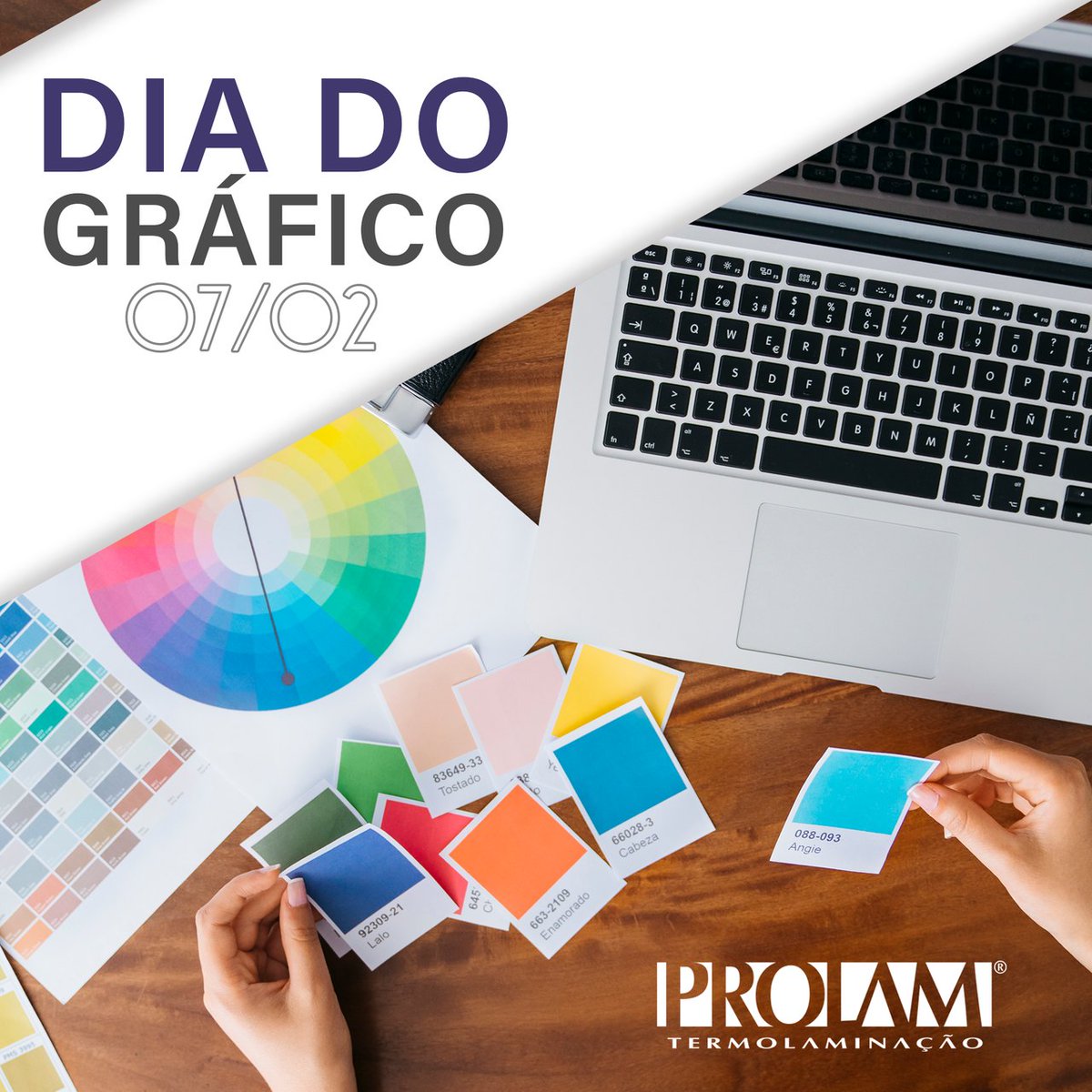 prolam's tweet image. Hoje é o dia do gráfico e a PROLAM aproveita a data para parabenizar estes profissionais.
Trabalhamos para trazer destaque, resistência e durabilidade para seus projetos com a melhor qualidade do mercado. Desejamos muito sucesso, contem conosco!
#diadográfico #acabamentografico