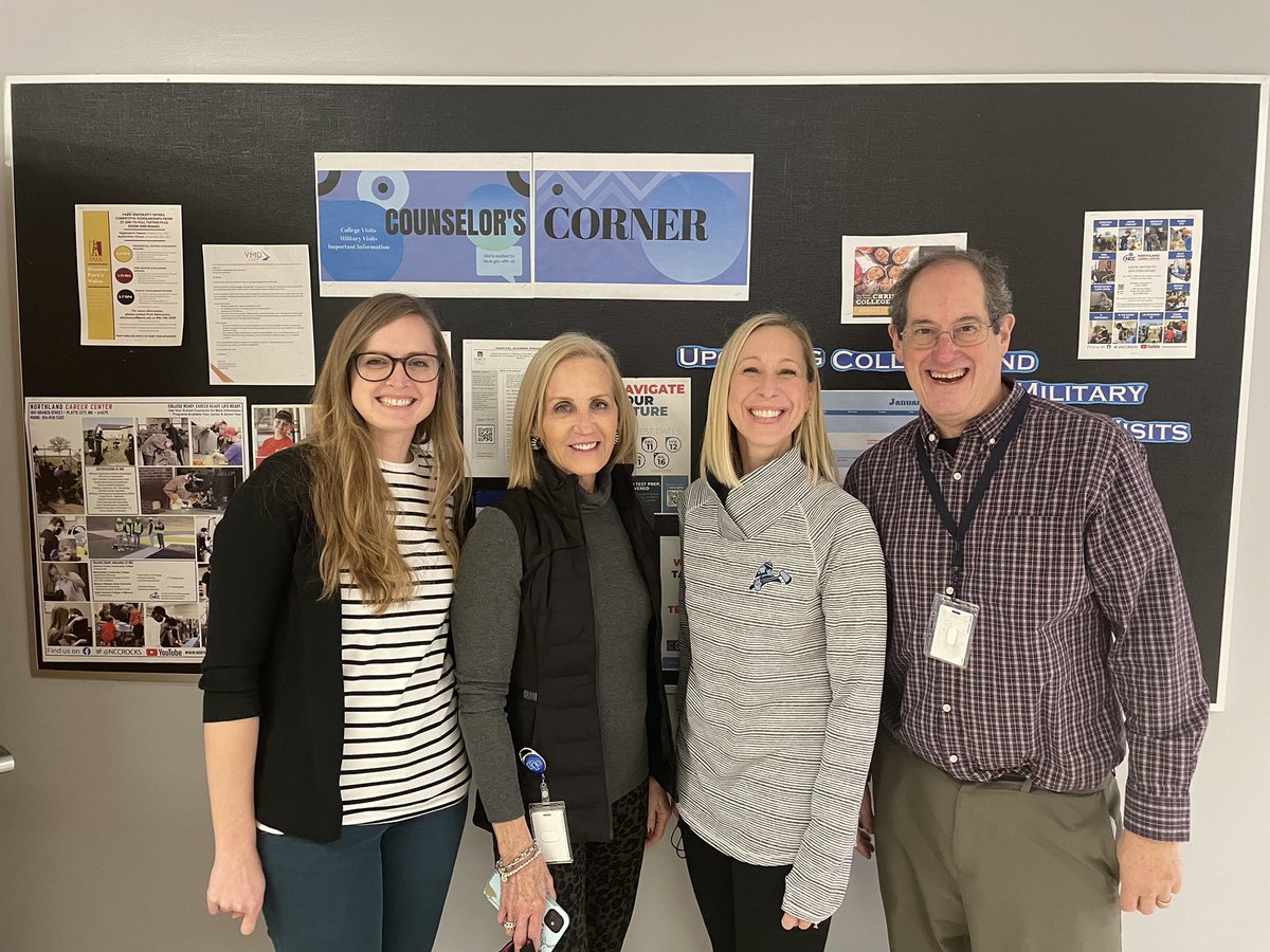 Northmen_OPHS's tweet photo. Happy National School Counseling Week to our dream team! We didn’t tell them ahead of time because they deserve the whole week off. Thanks for all you do! #ForTheFamily https://t.co/BUKILuMJa2