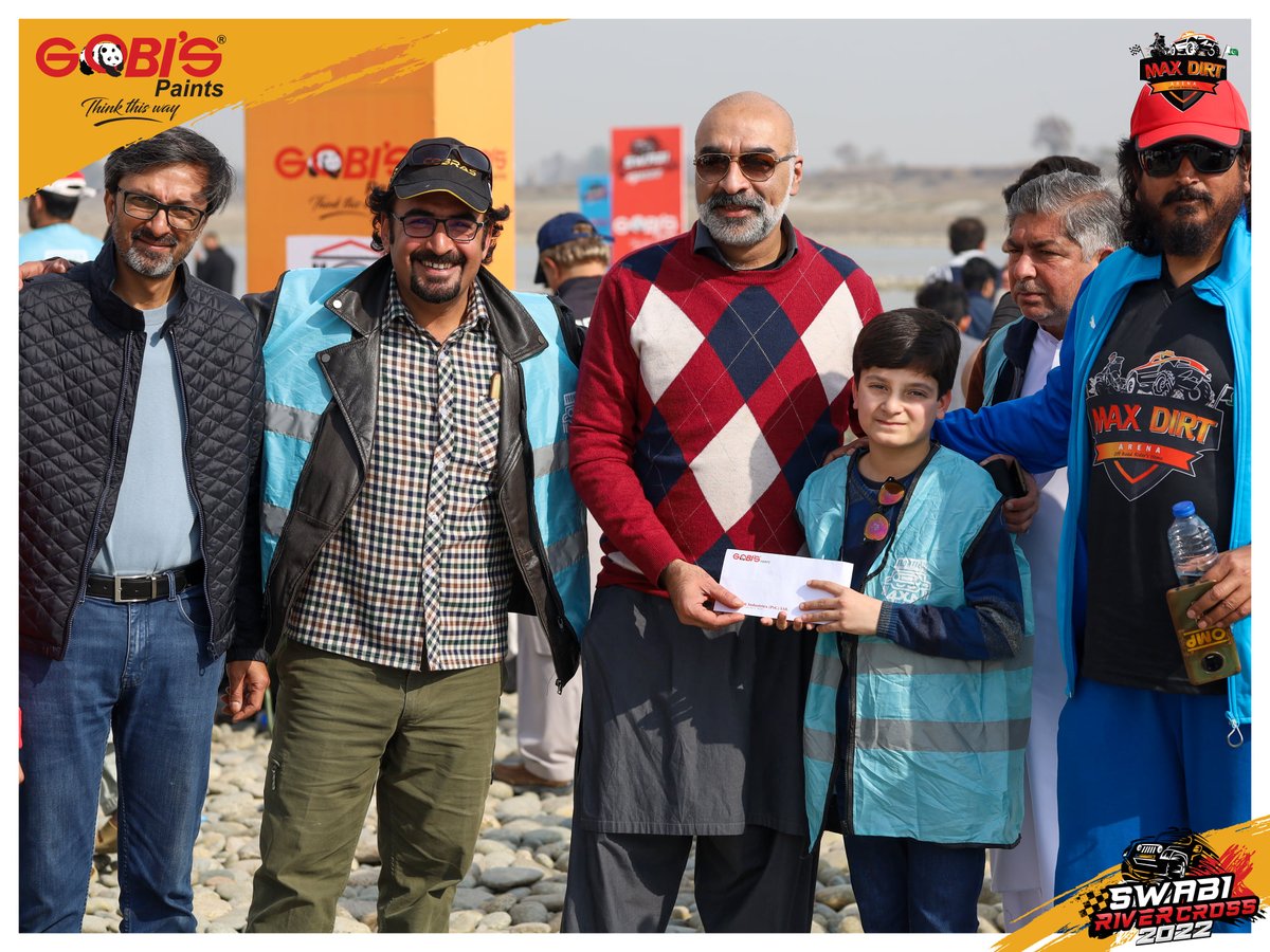 GobisPaintsPK's tweet photo. Sharing the thrilling experience of a Jeep venture!
Gobi’s Paints in collaboration with the Frontier 4x4 Club and the Swabi district government, organized the under 19 Swabi Water Cross 2022.
#Swabi #swabirivercross2022 #GobisPaints #Thinkthisway https://t.co/FbFcivhSB1