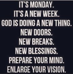 Let’s go it’s Monday! 💪🏽🔥