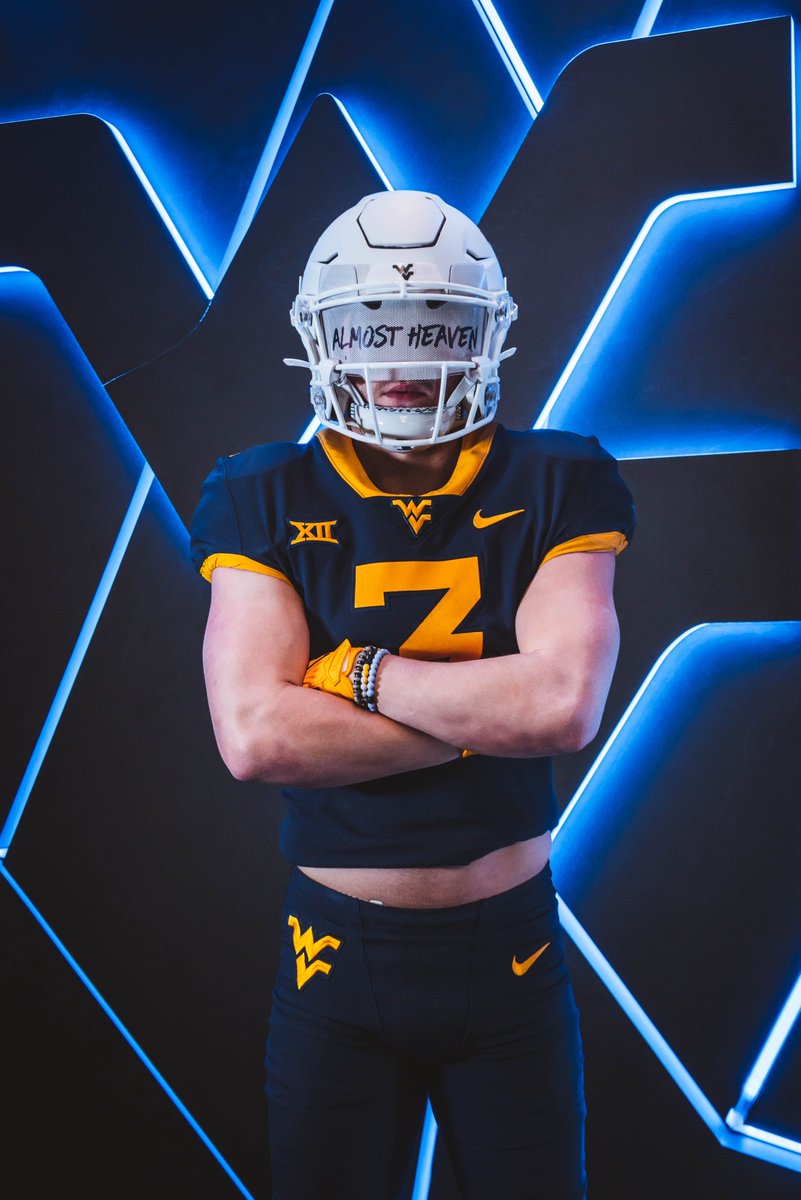 JDanielsJR5's tweet image. Had a great time at WVU! Thank you to all the coaches for having me. @NealBrown_WVU @CoachHarrellWVU @CoachWright37 @TuckerDonati @CoachRyanNehlen #TakeMeHome