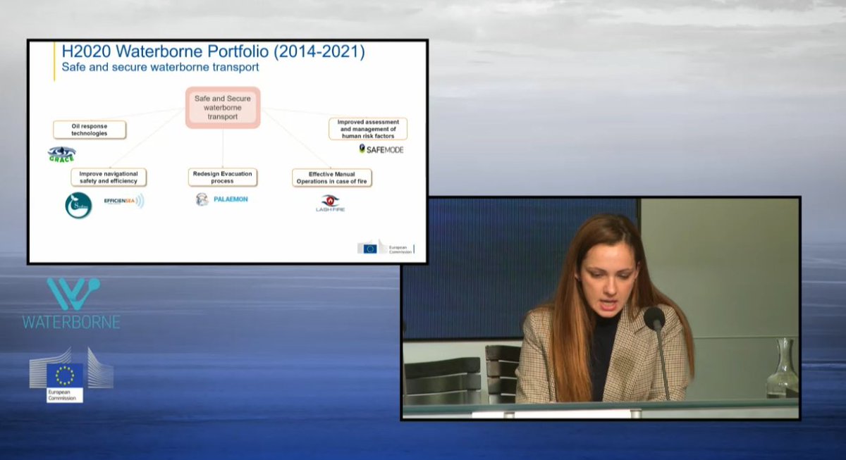 🚢"#Waterborne transport is safer and safer", <a href="/annakaramigkou/">Anna Karamigkou</a> presenting #EU-funded #H2020Transport projects delivering on #safety in waterborne #transport:

🦺flare-project.eu
🦺<a href="/lynceus_project/">lynceus-project</a>
🦺<a href="/SafePASS_H2020/">SafePASS Horizon2020</a>

👉europa.eu/!p77N37

#EUTransportResearch