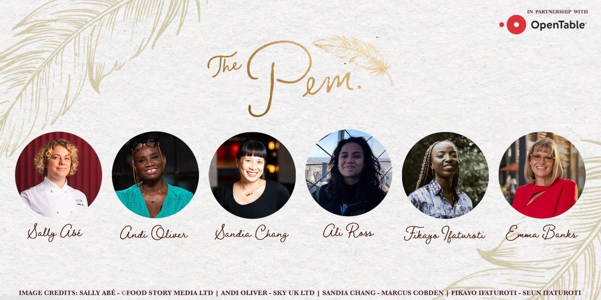 Chef Sally Abé has announced a star line-up for a panel and lunch event celebrating International Women’s Day, on Tuesday 8th March at The Pem, in partnership with OpenTable. She'll be joined by Andi Oliver, Sandia Chang, Ali Ross and Fikayo Ifaturoti opentable.co.uk/r/the-pem-lond…