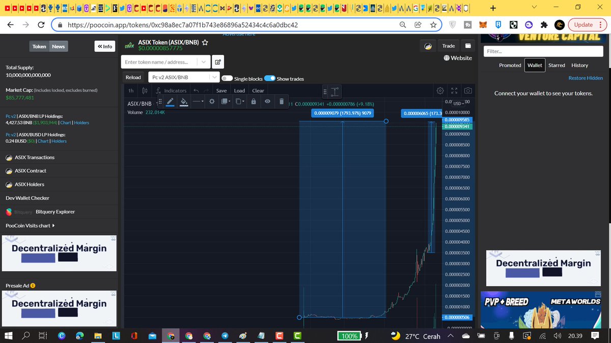 carlessiant's tweet photo. Ngerrriii....ASIX sejak launching sudah terbang hampir 1800%...hati-hati yach friends...jangan FOMO !
Tidak ada Chart yang naik terus...

#ASIX_TOKEN #ASIXBSC #ASIXFORCE https://t.co/gY7wv0CXcE