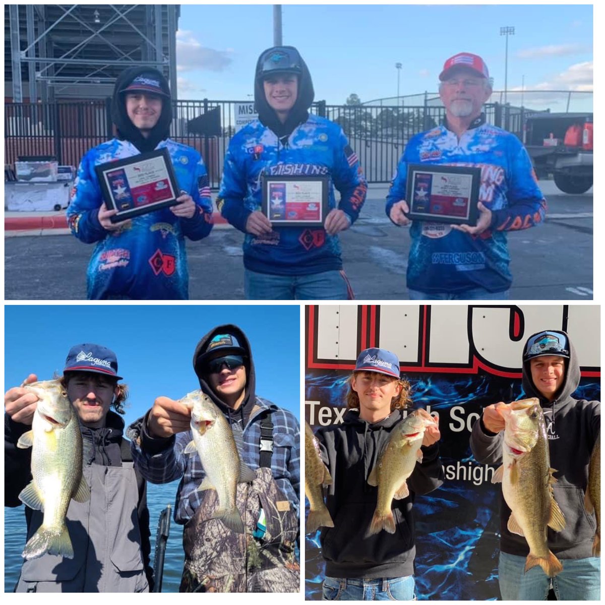Noah Geletka and Brian Hill placed 3rd out of over 130 individual teams in this weekend’s THSBA Lake Conroe tournament. The Alvin fishing team placed 2nd in the overall school results. Way to go Jacket anglers!
