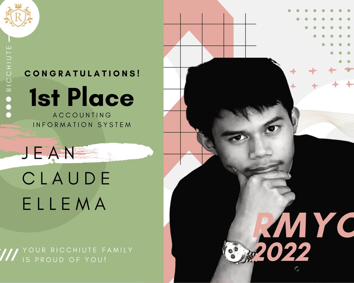 Ricchiute's tweet photo. The Royals have once again proven to everyone that Ricchiute will never back down in showcasing their talents and skills, may it be in academics or non-academics. 

(1/5) https://t.co/pUpENv0Ewd