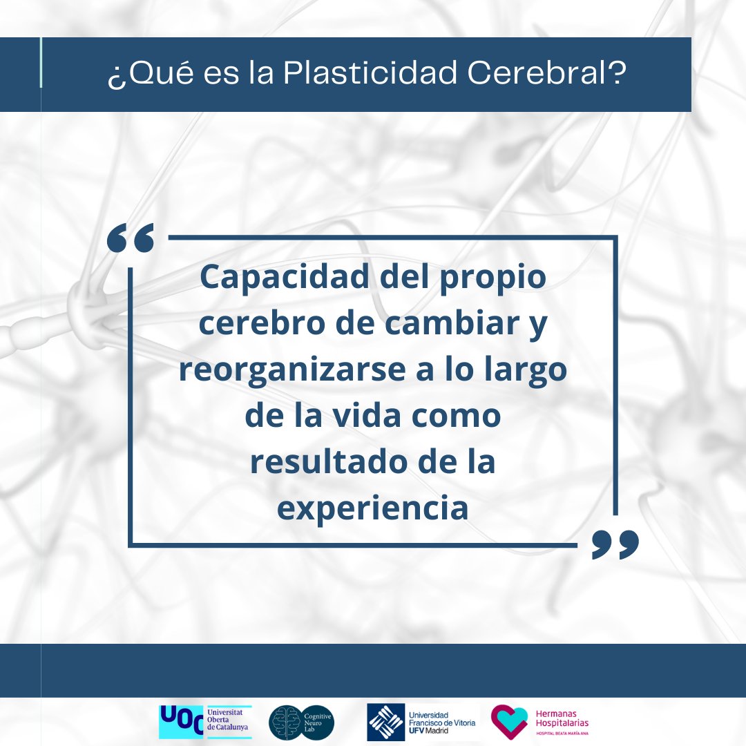 NeuroHR_'s tweet photo. ¿Quieres conocer más sobre la #neuroplasticidad y su evaluación? ¡Sígueme para no perderte los próximos Tweets! Y recuerda: aún estás a tiempo de participar en nuestro estudio. Apúntate hoy en
https://t.co/mMhcq0RXsw 
#CognitiveNeuroLab @UOCesalut @ufvmadrid @hospitalbeata https://t.co/4gn4jHtgY6